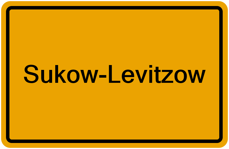 Handelsregister Sukow-Levitzow