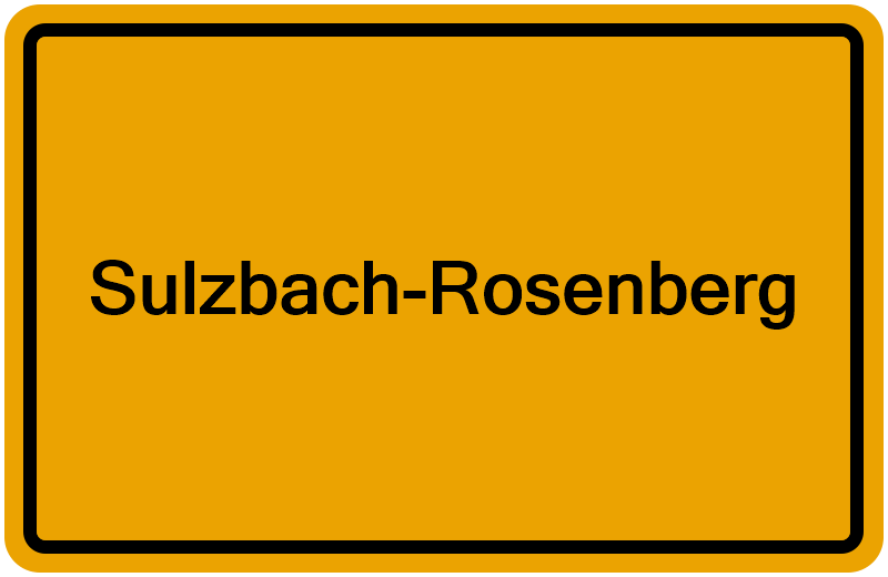 Handelsregister Sulzbach-Rosenberg