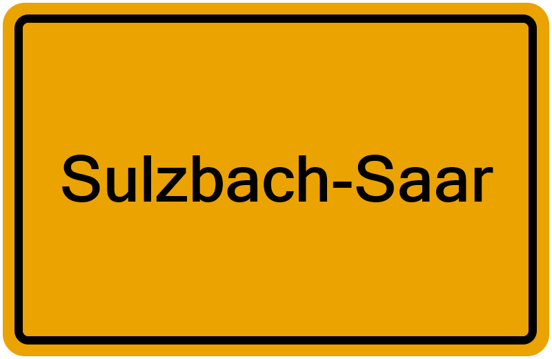Handelsregister Sulzbach-Saar