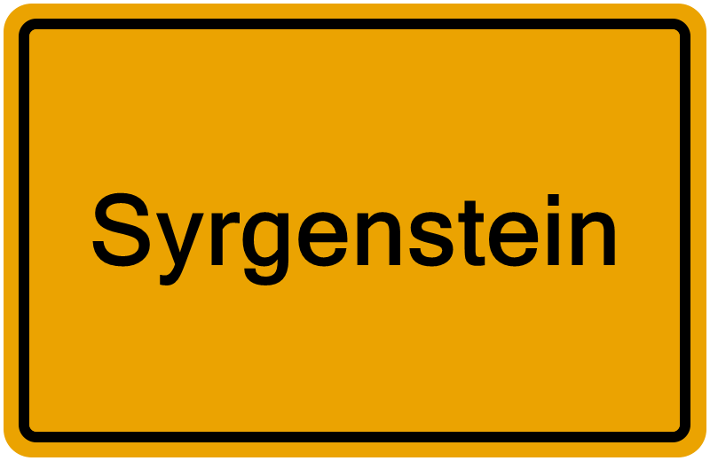Handelsregister Syrgenstein