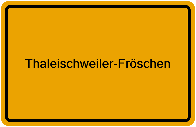 Handelsregister Thaleischweiler-Fröschen