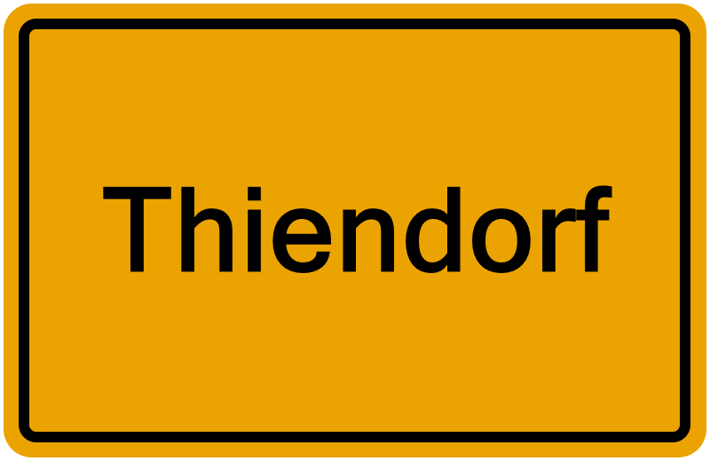 Handelsregister Thiendorf