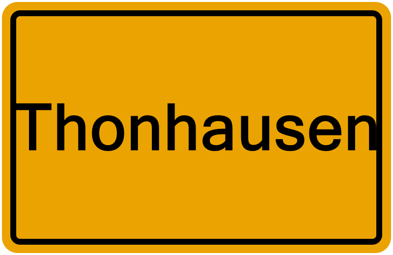 Handelsregister Thonhausen