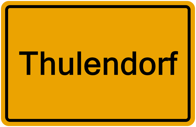 Handelsregister Thulendorf