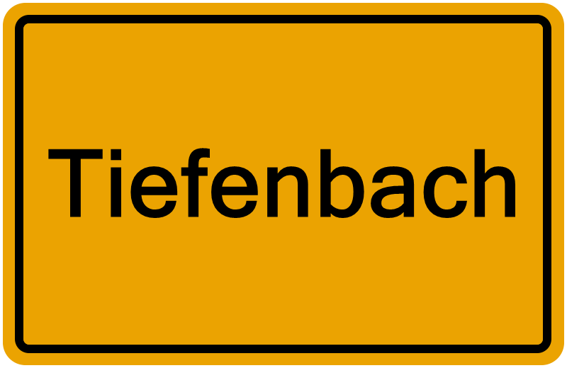 Handelsregister Tiefenbach
