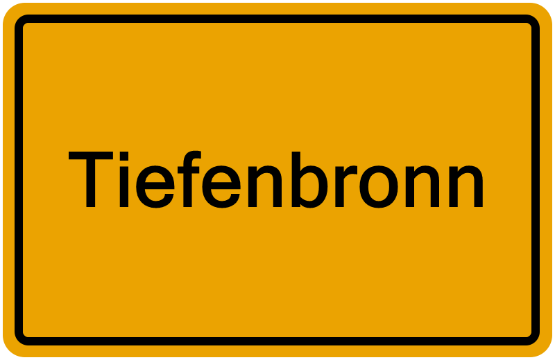 Handelsregister Tiefenbronn