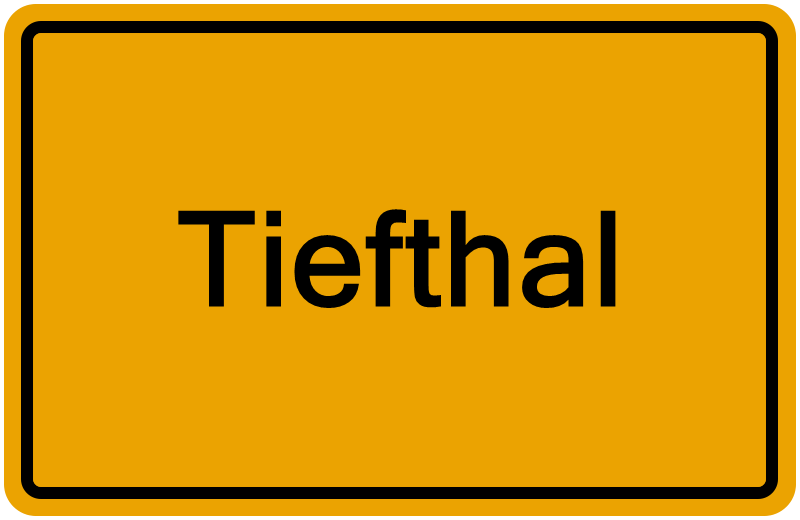 Handelsregister Tiefthal