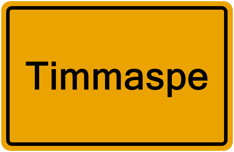 Handelsregister Timmaspe