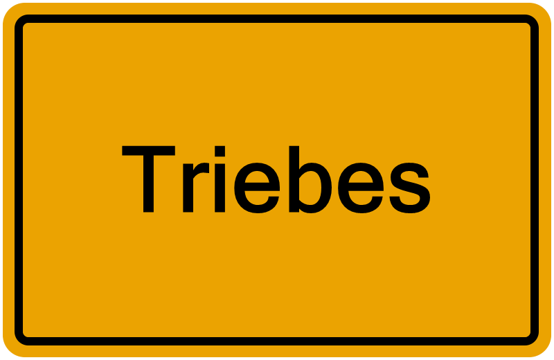 Handelsregister Triebes