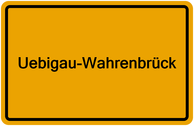 Handelsregister Uebigau-Wahrenbrück