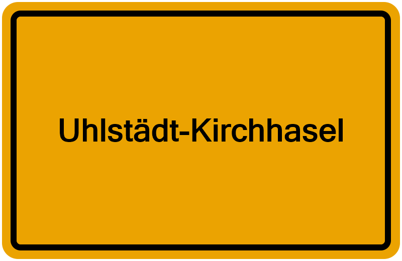 Handelsregister Uhlstädt-Kirchhasel