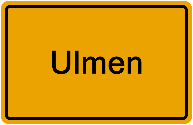 Handelsregister Ulmen