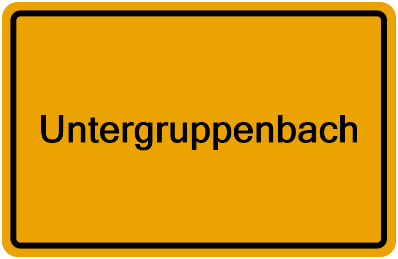 Handelsregister Untergruppenbach