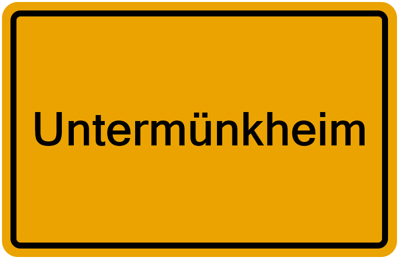 Handelsregister Untermünkheim