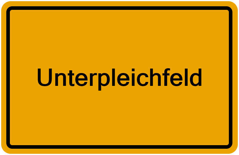 Handelsregister Unterpleichfeld
