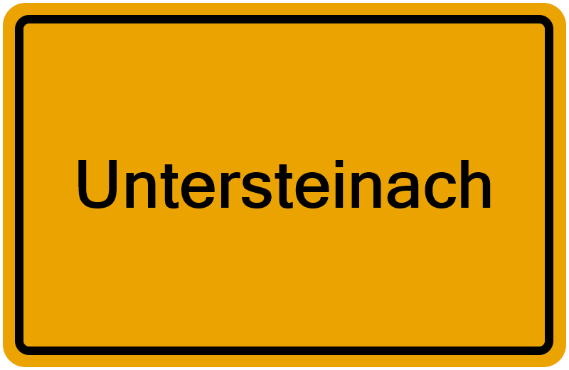 Handelsregister Untersteinach