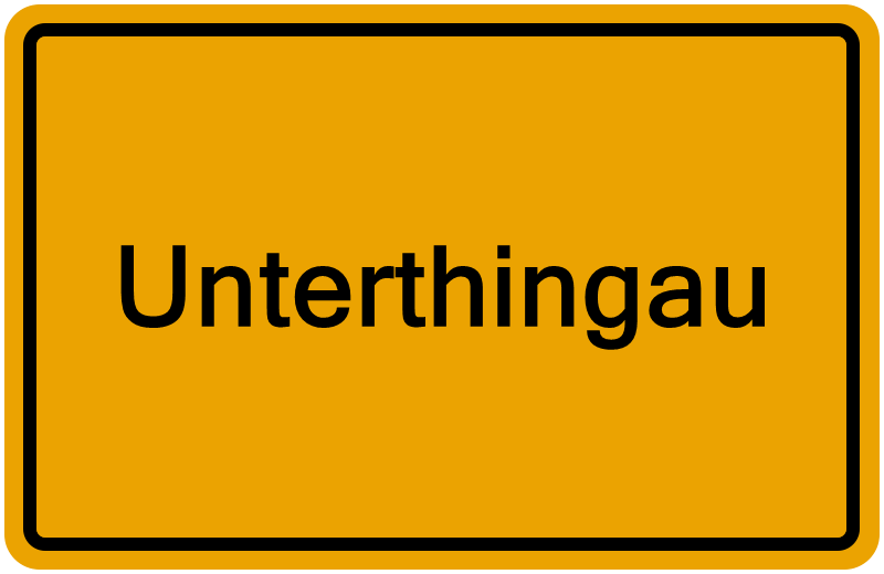 Handelsregister Unterthingau