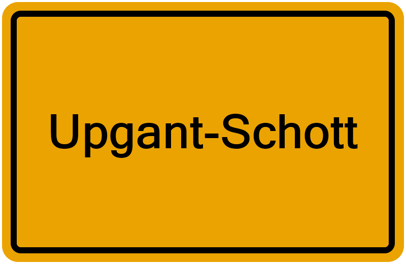 Handelsregister Upgant-Schott
