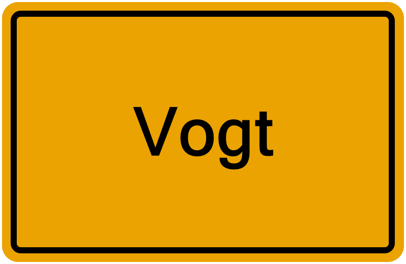 Handelsregister Vogt