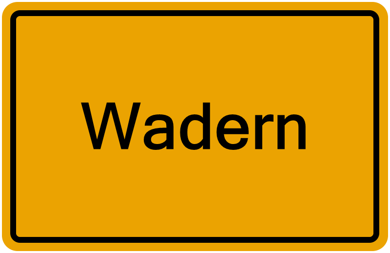 Handelsregister Wadern