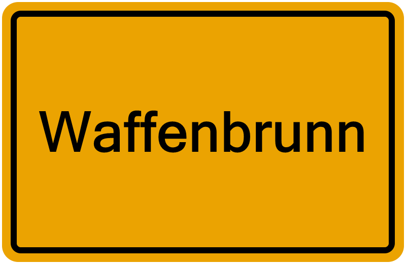 Handelsregister Waffenbrunn