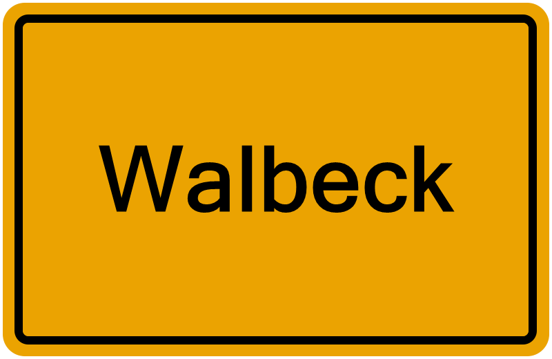 Handelsregister Walbeck