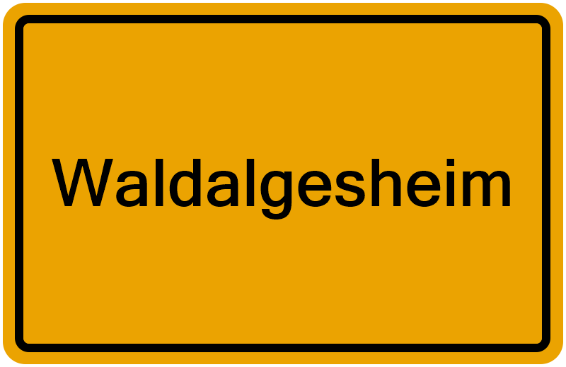 Handelsregister Waldalgesheim