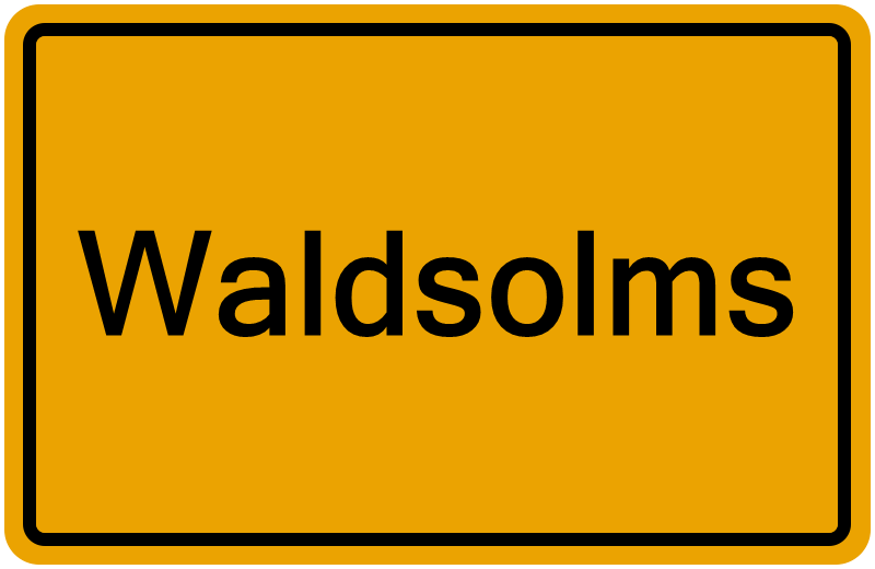 Handelsregister Waldsolms