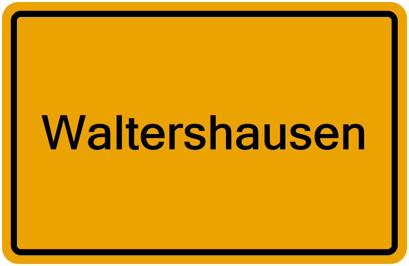 Handelsregister Waltershausen