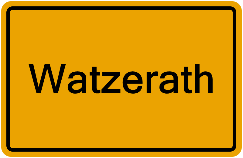 Handelsregister Watzerath