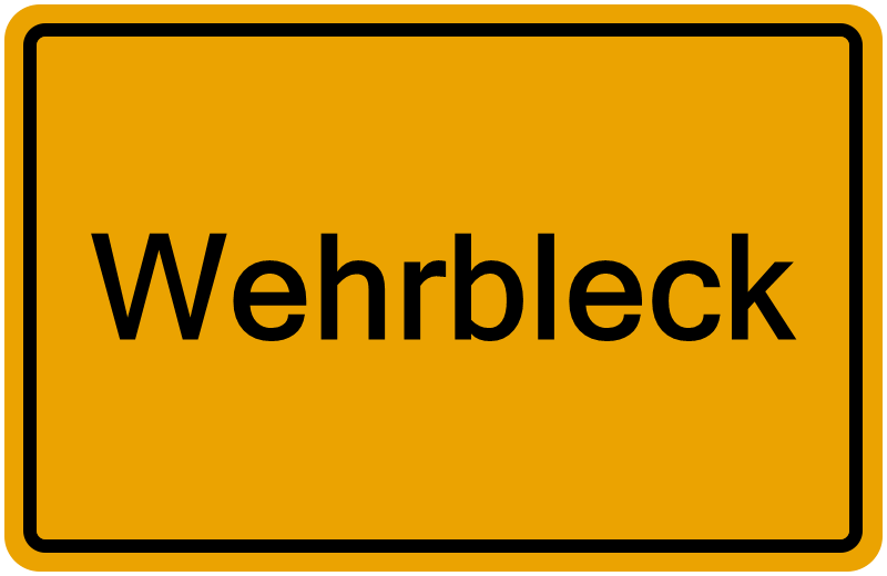 Handelsregister Wehrbleck