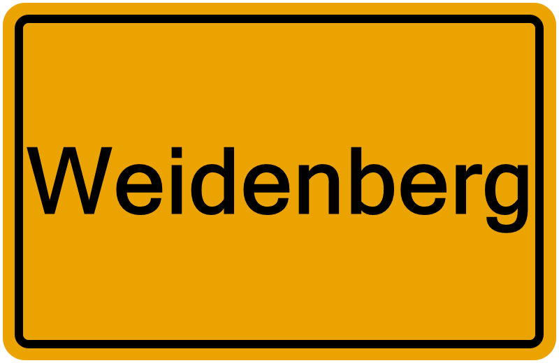 Handelsregister Weidenberg
