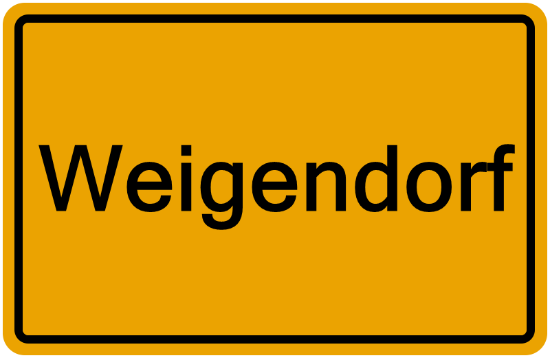 Handelsregister Weigendorf