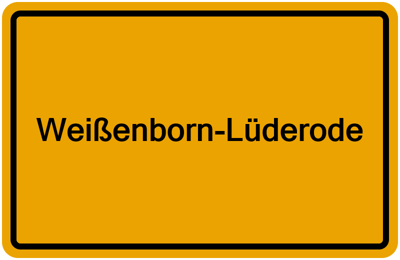 Handelsregister Weißenborn-Lüderode