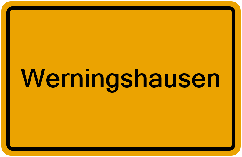 Handelsregister Werningshausen