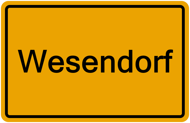 Handelsregister Wesendorf