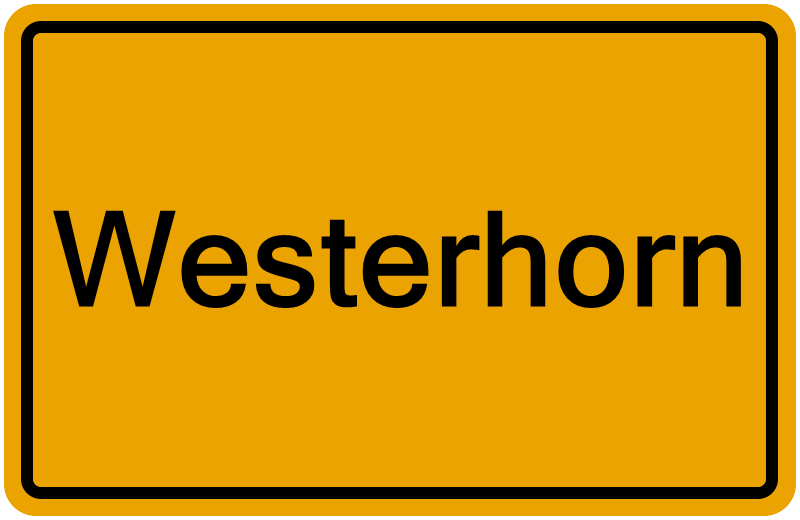 Handelsregister Westerhorn