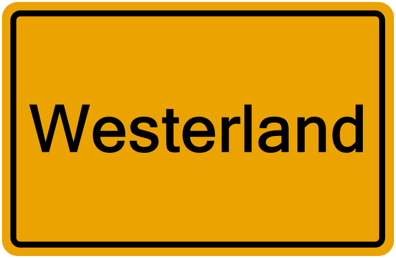 Handelsregister Westerland