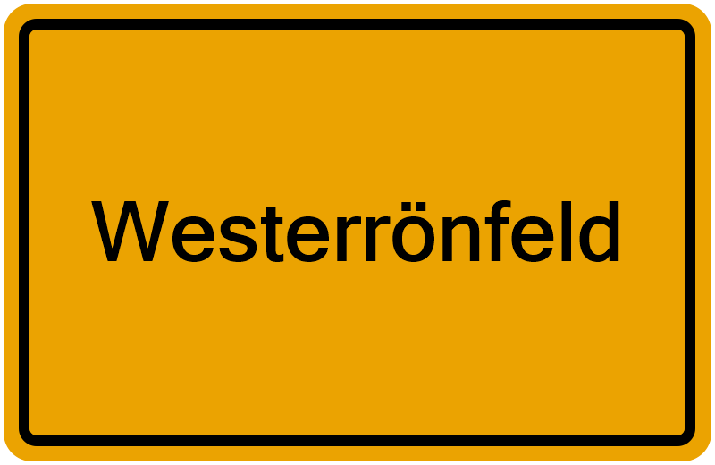 Handelsregister Westerrönfeld