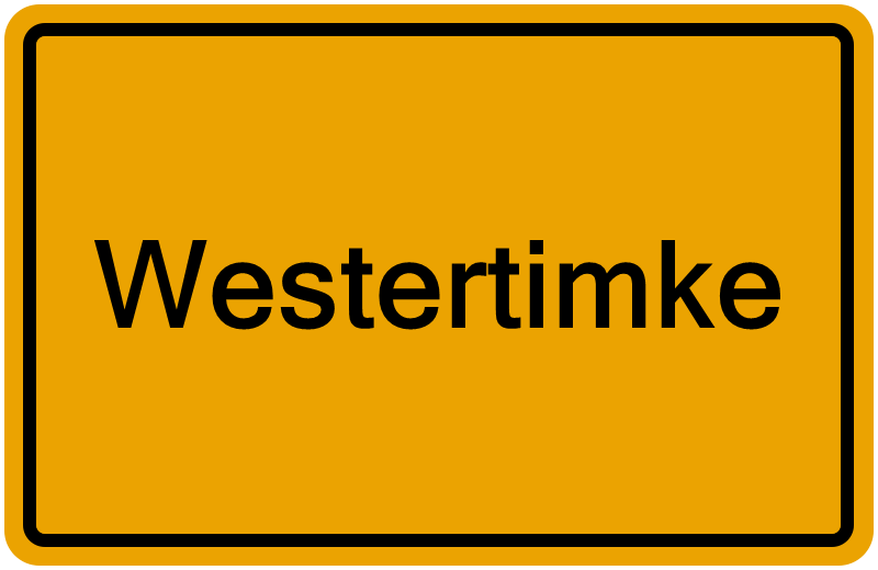 Handelsregister Westertimke