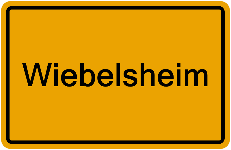 Handelsregister Wiebelsheim