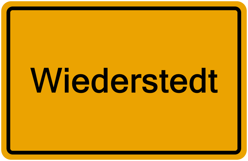 Handelsregister Wiederstedt