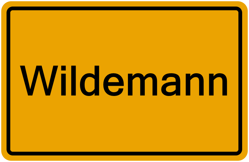 Handelsregister Wildemann