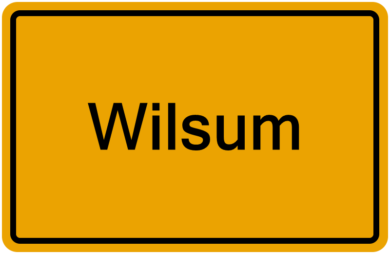 Handelsregister Wilsum