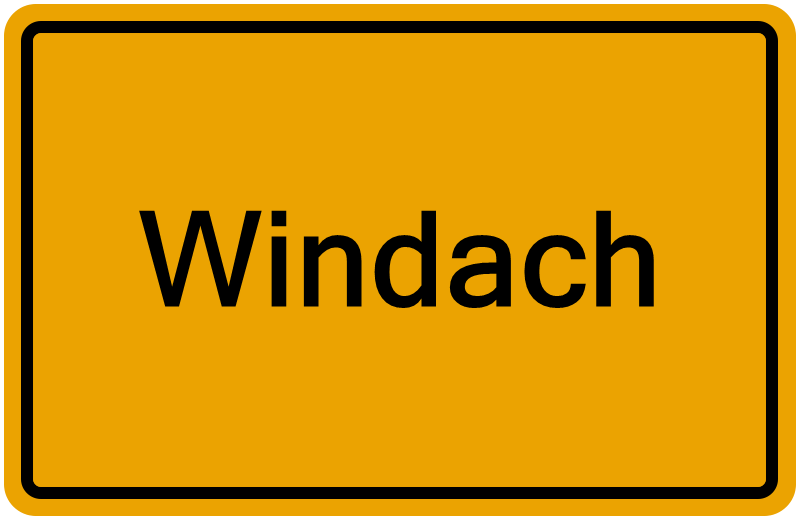 Handelsregister Windach