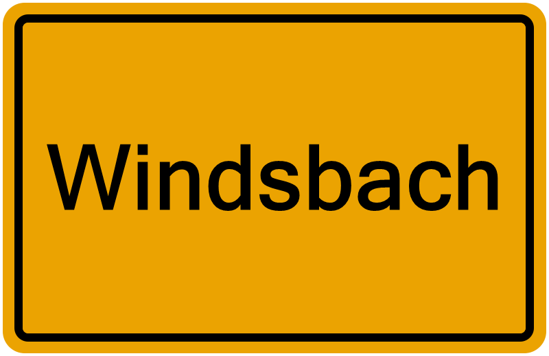 Handelsregister Windsbach