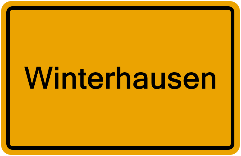 Handelsregister Winterhausen