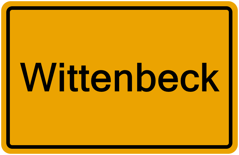 Handelsregister Wittenbeck