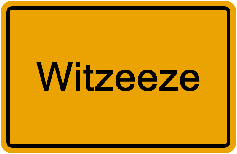 Handelsregister Witzeeze