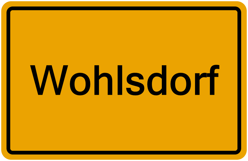 Handelsregister Wohlsdorf